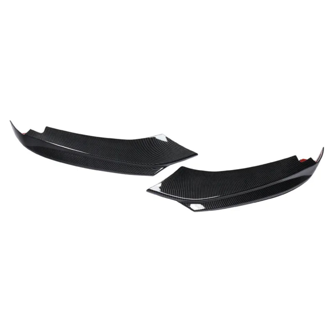 BMW 4er F32/33 Carbonoptik/Schwarzglanz Flaps/Splitter unten