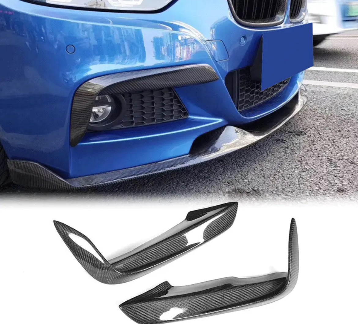 BMW 3er F30/31 Flaps/Splitter Carbonoptik/Schwarzglanz oben