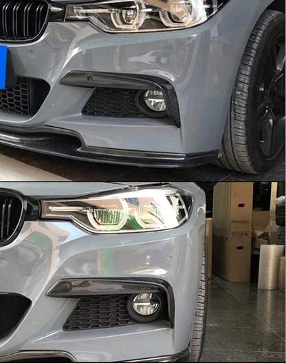 BMW 3er F30/31 Flaps/Splitter Carbonoptik/Schwarzglanz oben